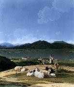 Wilhelm von Kobell, View of Lake Tegern